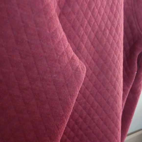 Marine Layer Women's Red Corbet Reversible Button Up Sweatshirt Size XS - Picture 6 of 13